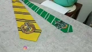 Hogwarts Üniforma Kravatları Nasıl Yapılır? #DIY