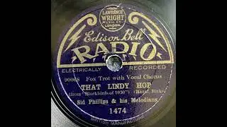 Sid Phillips and his Melodians - That Lindy Hop
