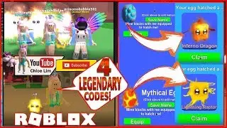 Roblox Mining Simulator! 4 NEW CODES for LEGENDARY EGG and CRATES! LOUD WARNING!