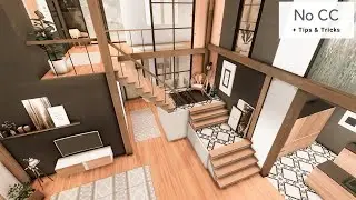 The Sims 4 Modern YouTuber House | No CC | Stop Motion Speedbuild