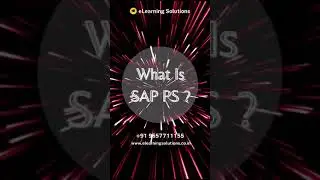 What is SAP PS ? | SAP PS | eLearning Solutions.