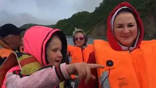 Субботняя прогулка на лодке))