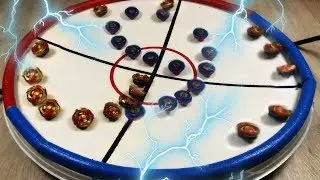 VALTRYEK V5 VS SPRIGGAN S5 Giant Stadium mega beyblade battle