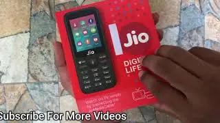 Jio Phone Unboxing & Quick Look