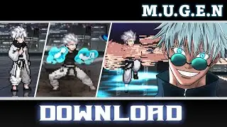 🔰 Gojo Satoru V.6 (Shinjuku) JUS By TheCube - MUGEN JUS CHAR