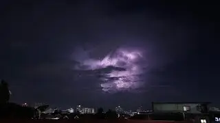Lightning Hyperlapse In Cebu , Philippines.