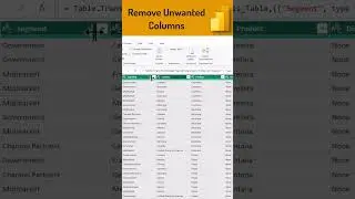 Power Query | How to Remove ALL Unwanted Columns | Part 5 
