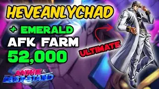 BEST WAY TO AFK FARM THE NEW HEAVENLYCHAD + EMERALDS | Anime Last Stand