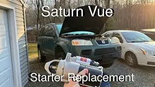 2007 Saturn Vue 2.2 Starter Replacement
