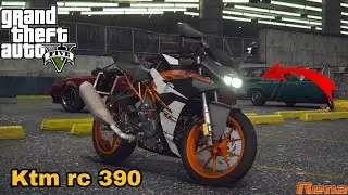 GTA V : INSTALL KTM RC 390 BIKE MOD 🔥🔥