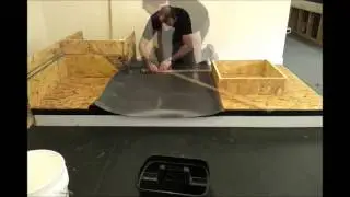 Roofing Membrane Application Around Skylight