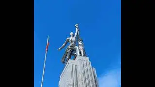 павильон "рабочий и колхозница" #рабочийиколхозница #ВДНХ