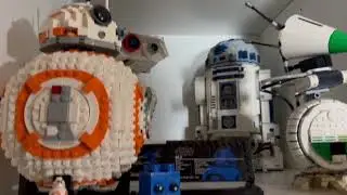 Lego Room Flyby Tour #lego #legostarwars #afol #starwars #legosw #60smusic