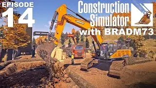 CONSTRUCTION SIMULATOR (2022) - Episode 14: Pipework & Single-Family House!!
