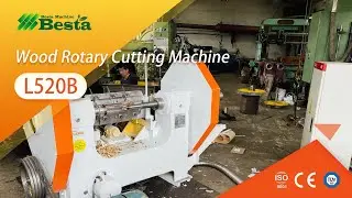 Wood Rotary Cutting Machine for Wooden Ice Cream Stick Making