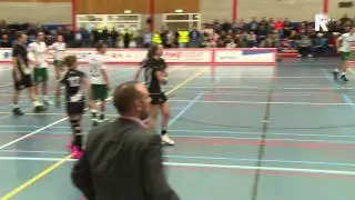 Winnende doelpunt Nik van der Steen bij KCC - PKC