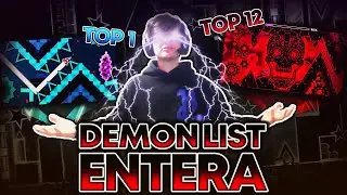 Me paso TODA la DEMONLIST de 2018 (Ep.1) | Geometry Dash 2.2
