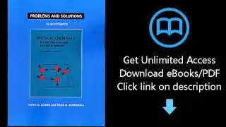 Download Problems And Solutions to Accompany Chang's Physical Chemistry for the Chemical & Biolo PDF