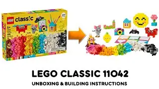LEGO CLASSIC 11042 ideas Unboxing and Building instructions