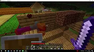 Minecraft Transport Villager by Boat OoO