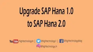 How to Update Sap Hana | Update Sap Hana | How to Upgrade Sap Hana