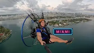 Taking Over Miami On My Paramotor Pt:2