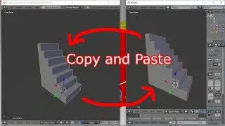 How To Copy and Paste(import) Blender Objects