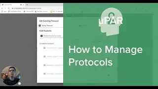 uPAR: How to Manage Protocols