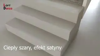 Posadzka  schody z mikrocementu Loft Dekor
