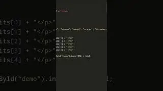 javascript use to create for loop 