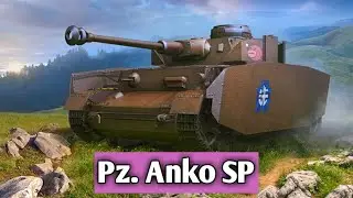 WoT : Blitz ► Бои на Pz. Anko SP