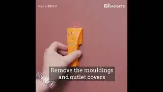 Easy to install, this thin brick wall saves you money and time