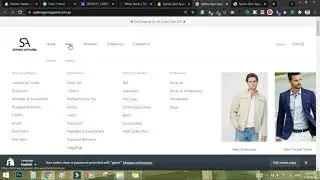 Shopify Prestige theme  - Tutorial recording for editing Mega Menu and image 