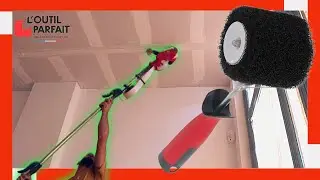 🔥 How to place paper tapes on plasterboard ✅ RollCut' New tool L'outil Parfait