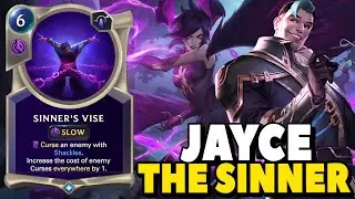 Sinner's Vise is Jayce's Favorite Spell Now ! Morgana & Jayce Deck - Legends of Runeterra
