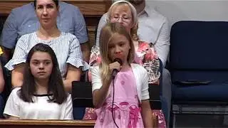 Солнце в небе на лугах цветы