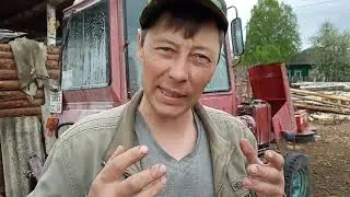 трактор Т-25 на мойке