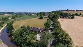 Canal flight bebop2  Endon Staffordshire