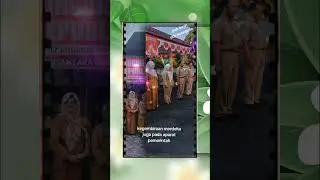 kegembiraan merdeka juga pada aparat pemerintah#PAK LURAH EDY SUSWANTO