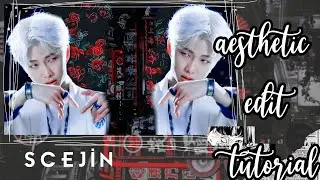 ↬AESTHETİC EDİT TUTORİAL●BTS RM●PİCSART●PİNTEREST(ENG SUB)
