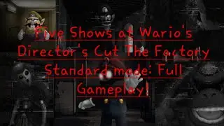 Five Shows at Wario's Director's Cut The Factory Standard Mode: All 12 Rooms Complete!