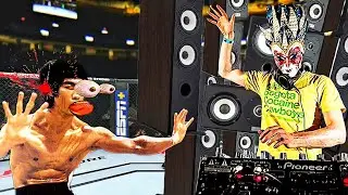 Crazy Fight 🔥🐉Boris Brejcha vs. Bruce Lee - EA Sports UFC 4 Rematch