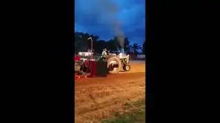 Oliver 880 turbo pulling tractor