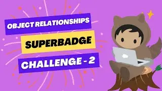 Object Relationship Superbadge Unit - Challenge 2 :- Build custom objects  #salesforcenest