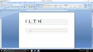 How to make English 4 line worksheet