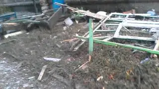 Дебальцево снаряд попал в жилой дом 21.09.2014