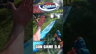 SLIDE BLASTER!  - Used in Nerf Gun Game Super Soaker 9.0