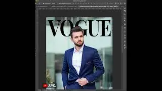 Text behind anything in Adobe Photoshop by the2px
