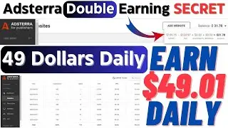 Secret Method || Earn Passive Income Without Any Skills on Adstera