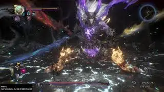 Nioh 2 DLC End Boss - Nightmare Bringer (No Damage, Sword, NG+)